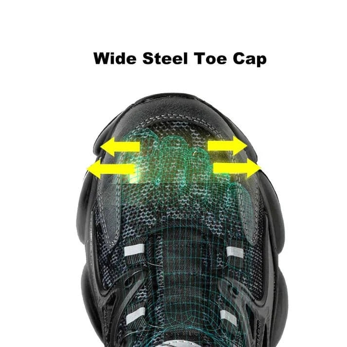 SkyCharm - Women's Steel Toe Sneakers