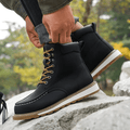 Stalvix - Men's Steel Toe Work Boots | Cushioned Comfort
