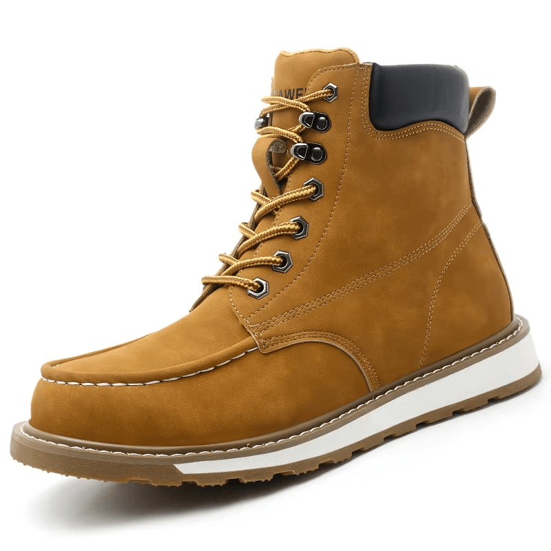 Stalvix - Men's Steel Toe Work Boots | Cushioned Comfort