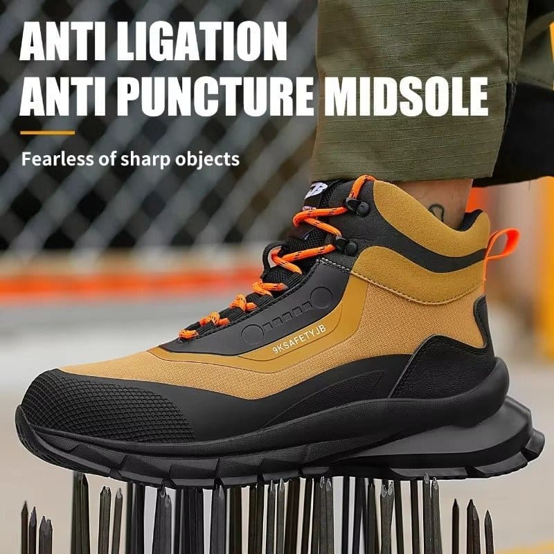 Steelhaven - Men's Steel Toe Work Boots | Shock Absorbing