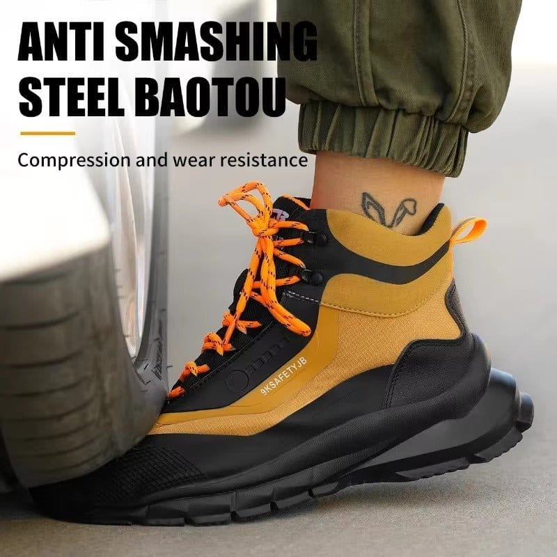 Steelhaven - Men's Steel Toe Work Boots | Shock Absorbing