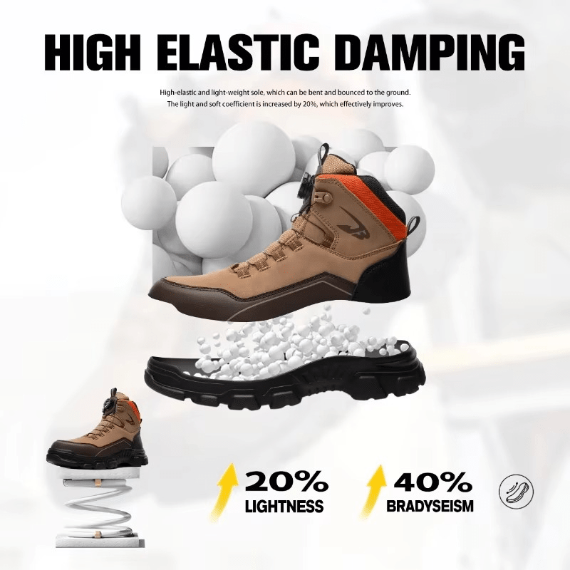 Stonewall - Men's Industrial Work Boots | Comfortable Support