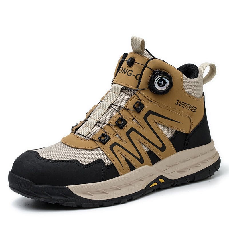 Stronghold - Men's Steel Toe Work Boots | Adjustable Knob Fit