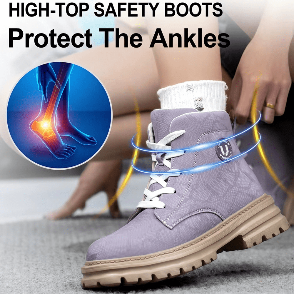 Sullivan - Women's Steel Toe Work Sneakers | Lightweight Protection