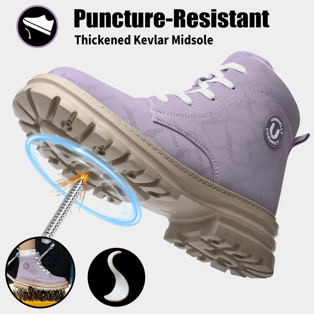 Sullivan - Women's Steel Toe Work Sneakers | Lightweight Protection