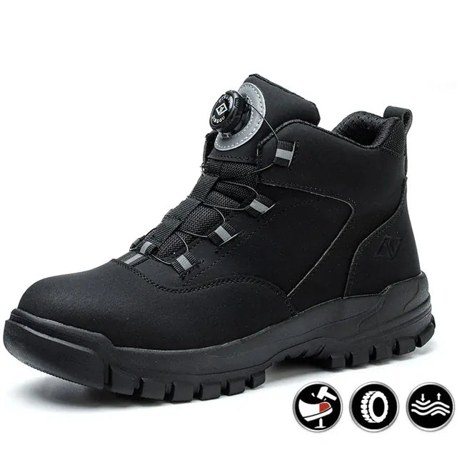 Sylex - Men's Steel Toe Work Boots | Lightweight