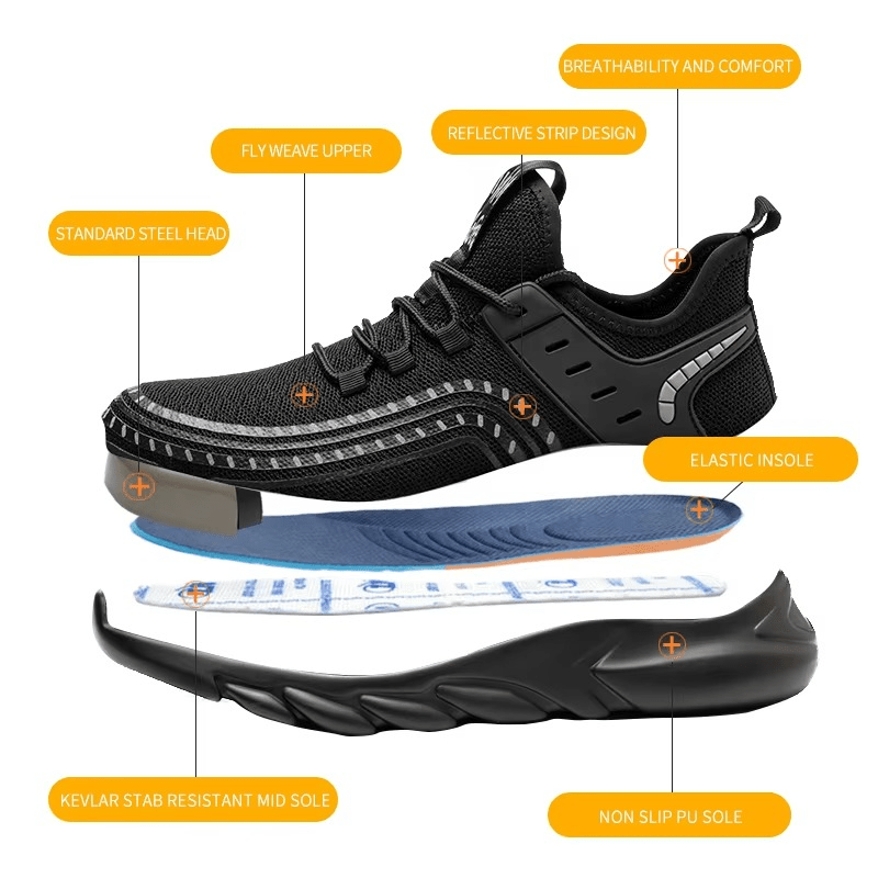 Sylvrek - Men's Work Shoes | All-Day Comfort