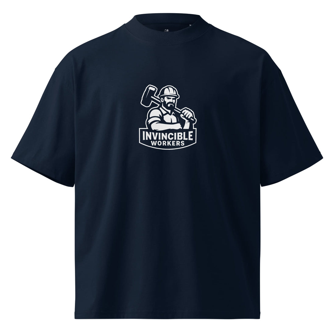 T-shirt Unisex organic oversized high neck