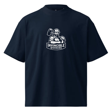 T-shirt Unisex organic oversized high neck