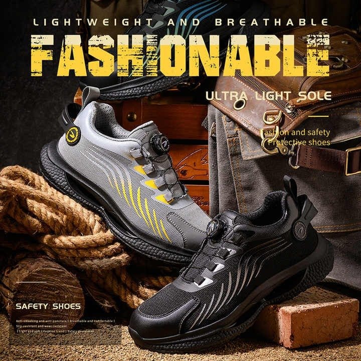 Tharok - Men's Steel Toe Work Shoes | Durable Sole