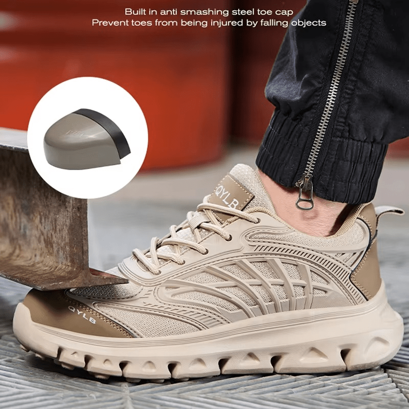 Thornik - Lightweight Steel Toe Safety Shoes | Anti-Puncture
