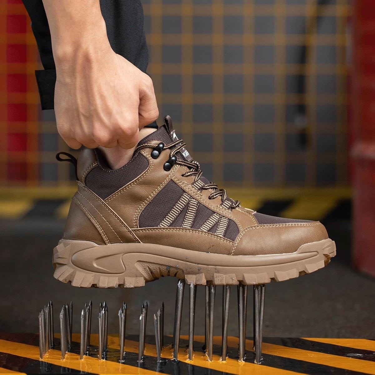 Titanium - Men's Steel Toe Work Boots | Slip Resistant