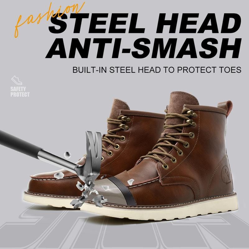Treadfast - Men's Industrial Work Boots | Comfortable Support