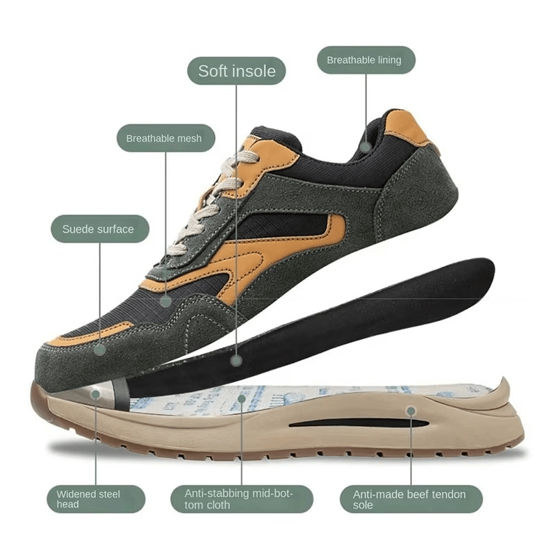 Trevik - Men's Lightweight Work Shoes | Comfortable Fit