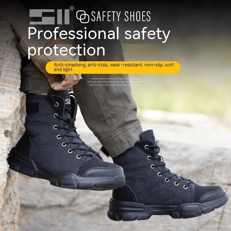 Tridon - Men's Steel Toe Work Boots | Slip Resistant