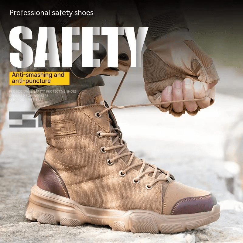 Tridon - Men's Steel Toe Work Boots | Slip Resistant