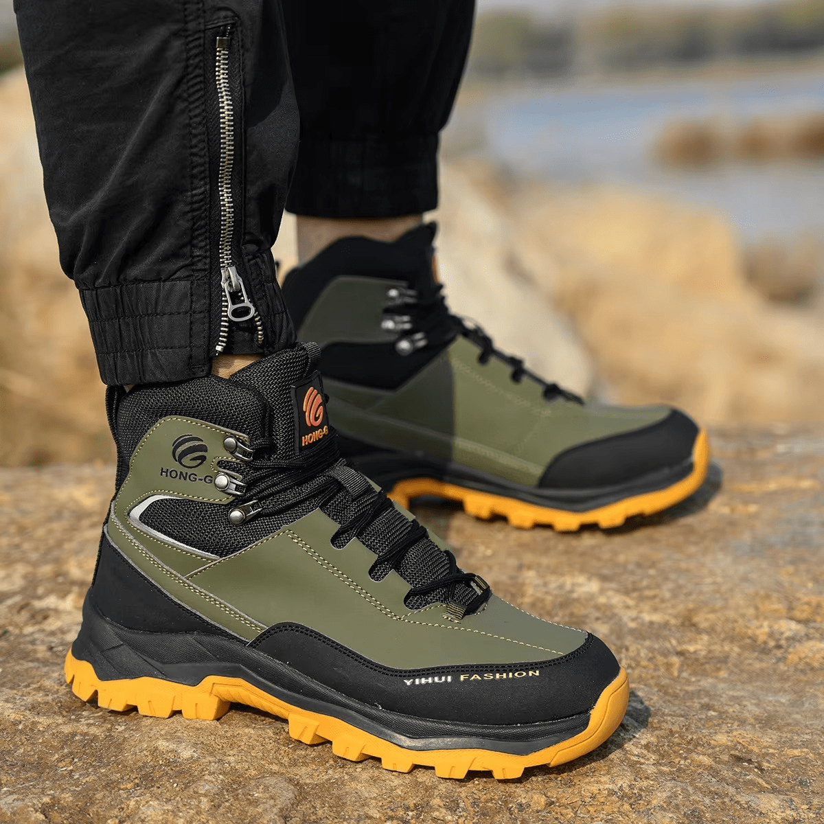 Trovex - Men's Steel Toe Work Boots | Durable Design
