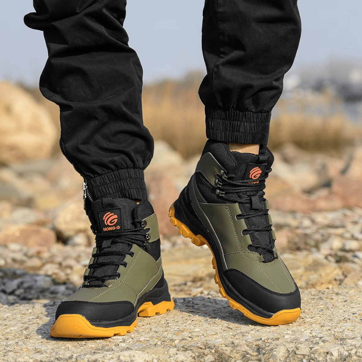 Trovex - Men's Steel Toe Work Boots | Durable Design