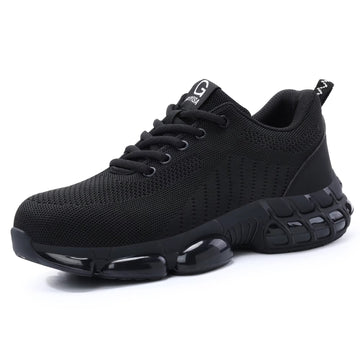 Gravik - Men's Steel Toe Work Shoes | Breathable Comfort