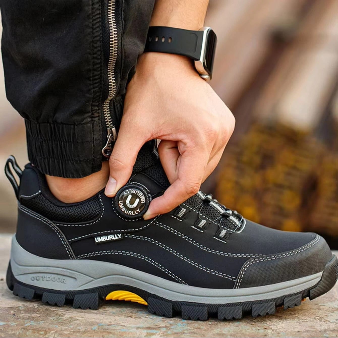 Varnok - Men's Steel Toe Work Boots | Non Slip