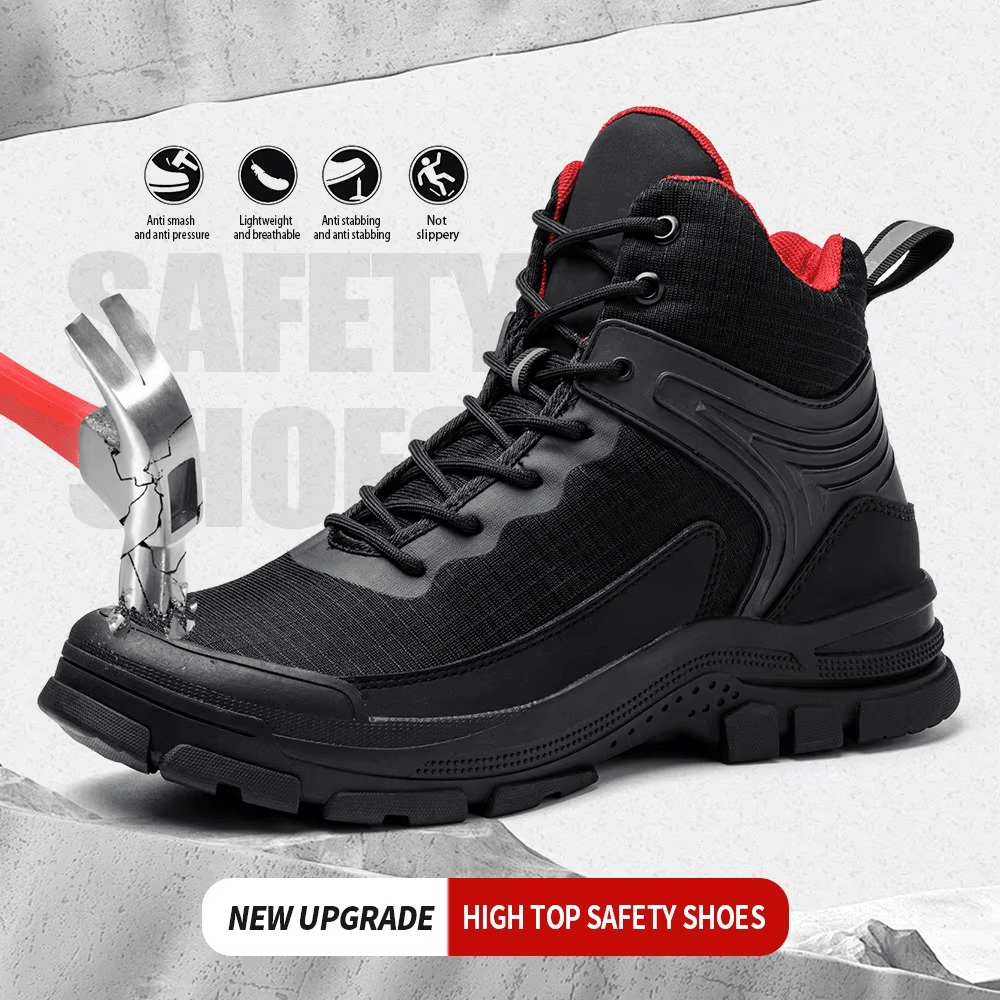 Velgor - Men's Steel Toe Work Boots | Comfortable