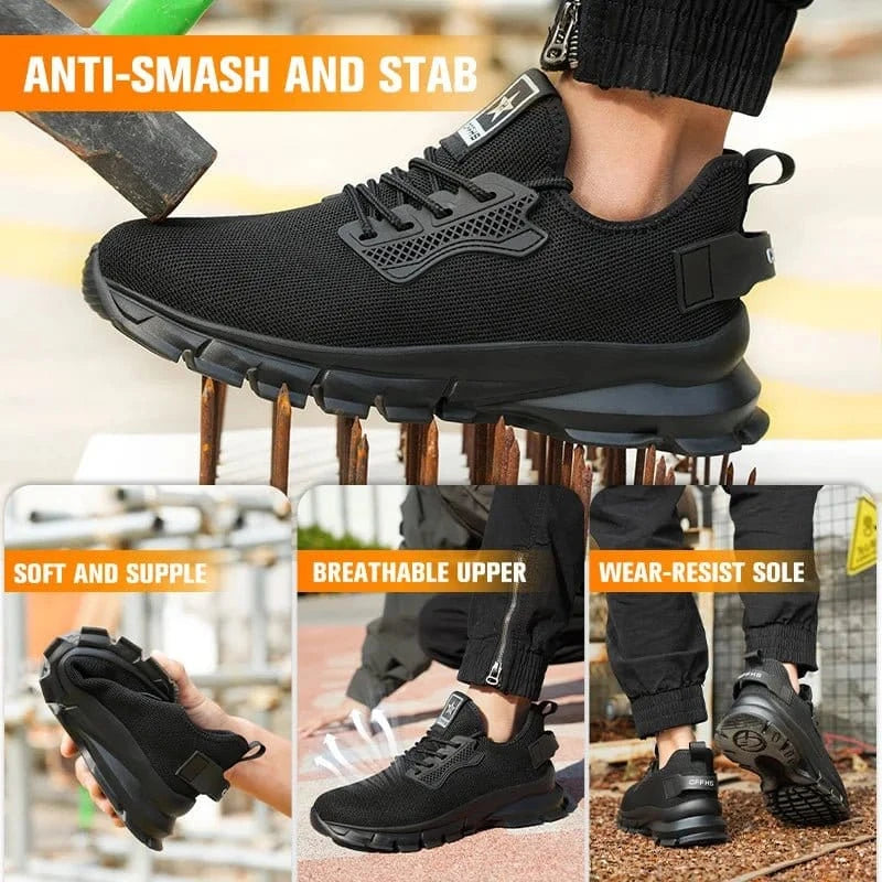 Vertex - Men's Steel Toe Work Shoes | Comfortable Fit