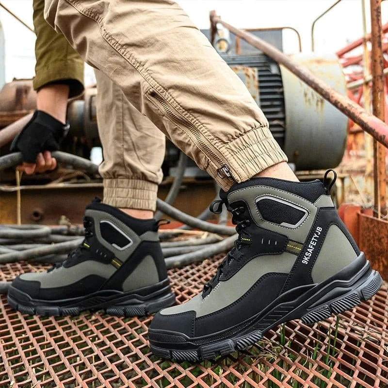 Vigilant - Men's Steel Toe Work Boots | Comfortable Support