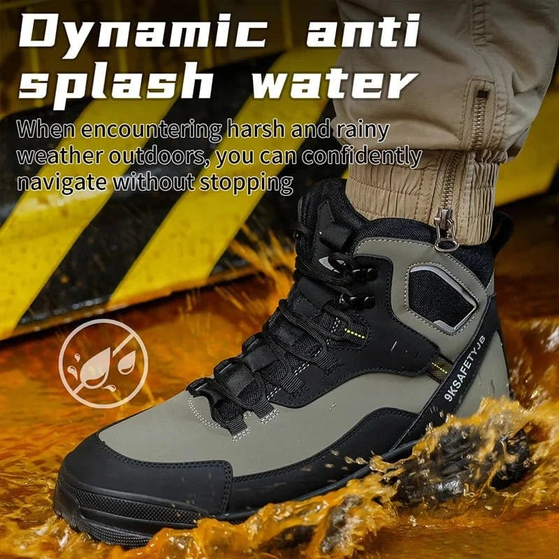 Vigilant - Men's Steel Toe Work Boots | Comfortable Support