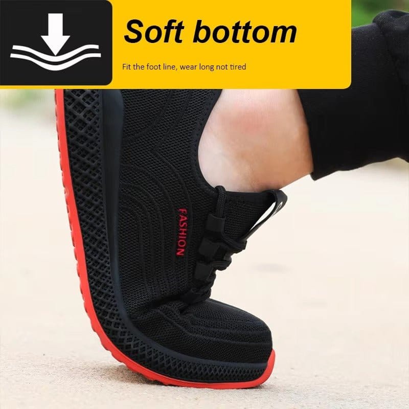 Vortek - Lightweight Steel Toe Work Shoes | Breathable Mesh