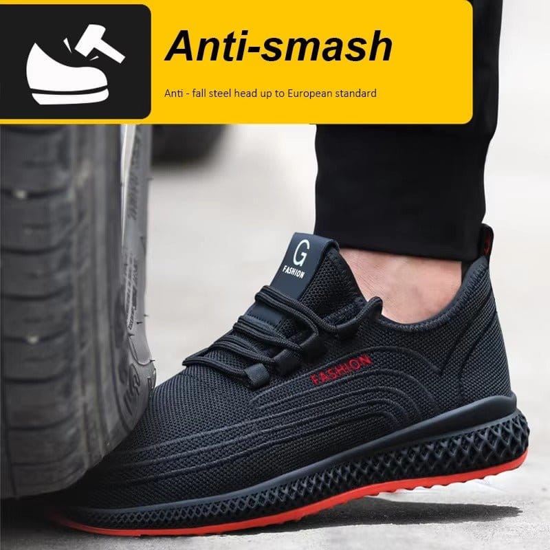 Vortek - Lightweight Steel Toe Work Shoes | Breathable Mesh