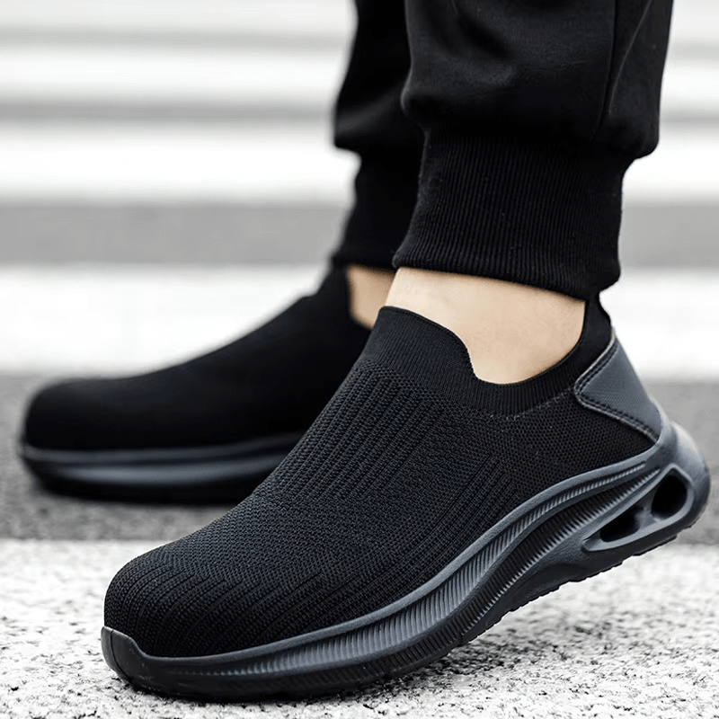 Walker - Lightweight Steel Toe Work Shoes | Anti-Slip Protection