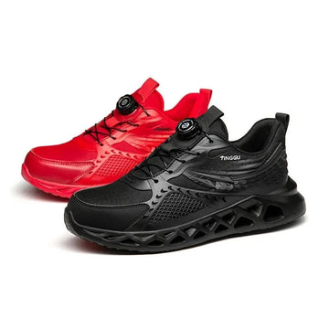 Warkrane - Men's Steel Toe Work Shoes | Shock Absorbing