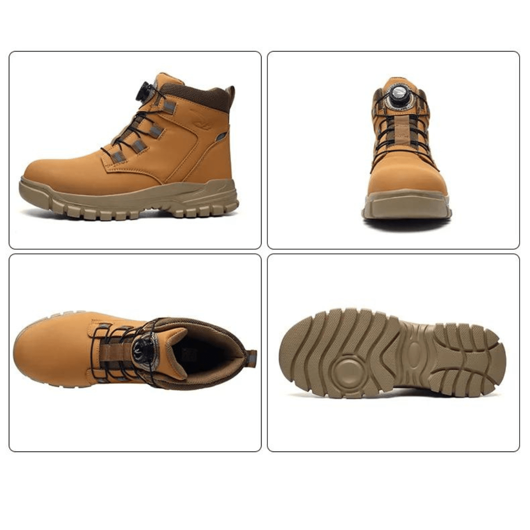 Warrior 2.0 – Men's Steel Toe Work Boots | Comfortable Fit