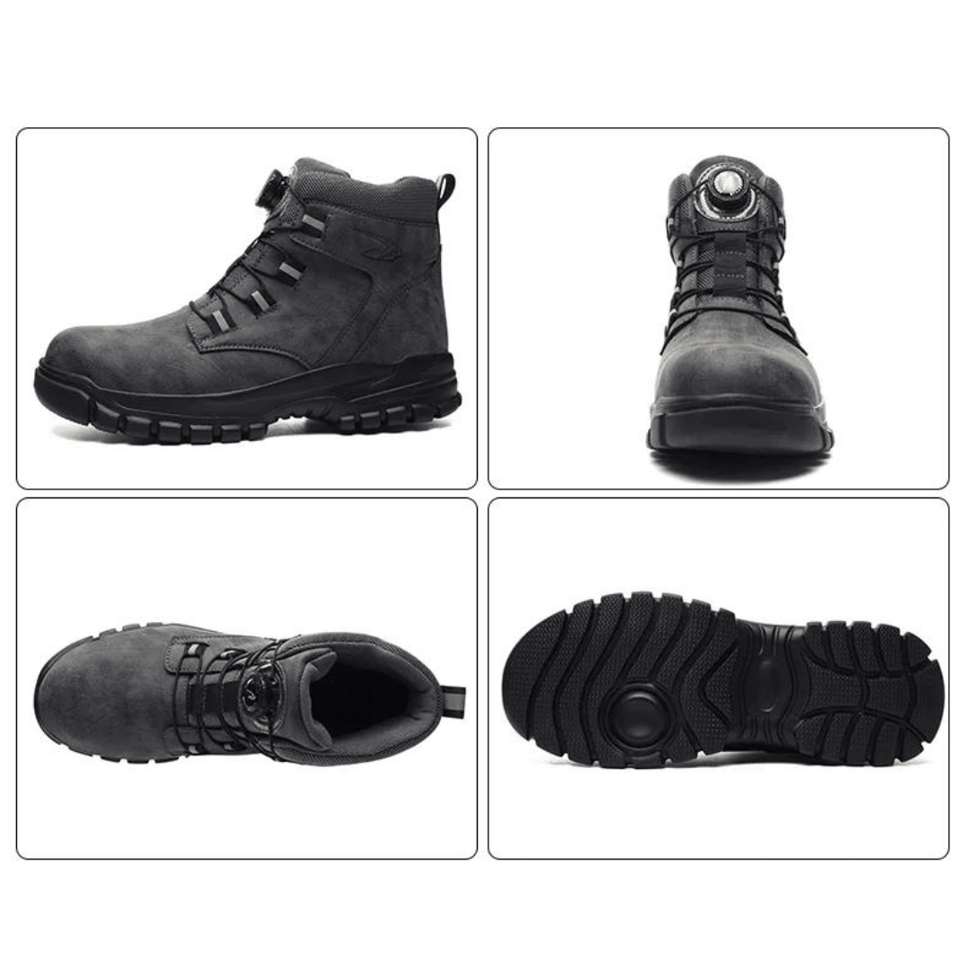 Warrior 2.0 – Men's Steel Toe Work Boots | Comfortable Fit
