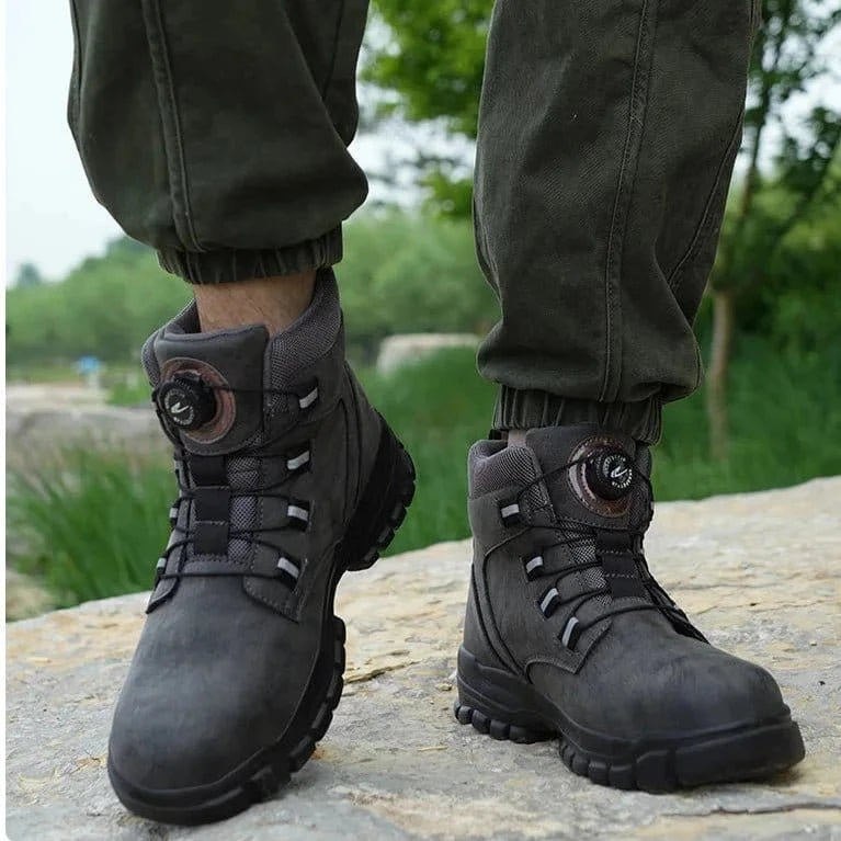 Warrior 2.0 – Men's Steel Toe Work Boots | Comfortable Fit