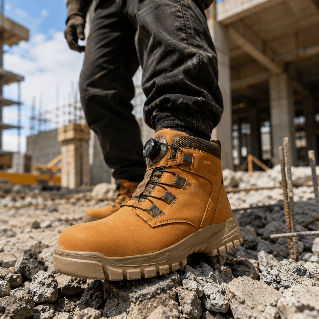 Warrior 2.0 – Men's Steel Toe Work Boots | Comfortable Fit