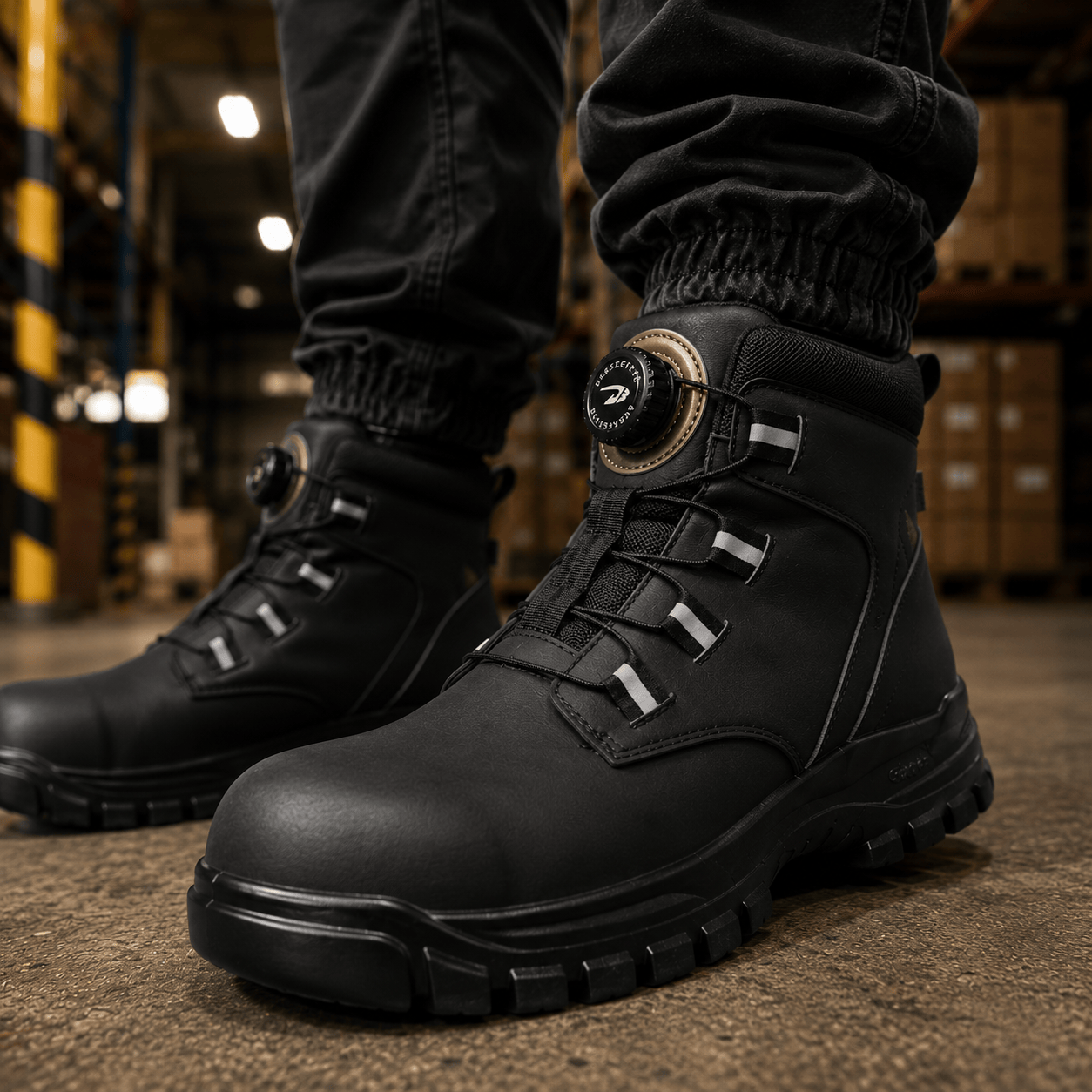 Warrior 2.0 – Men's Steel Toe Work Boots | Comfortable Fit