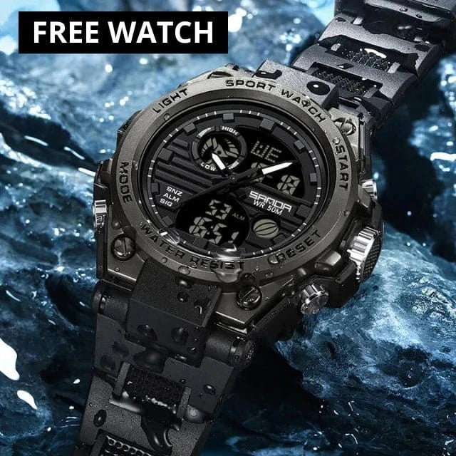 Warrior Boots 2.0 + 1 GIFT: Military Watch