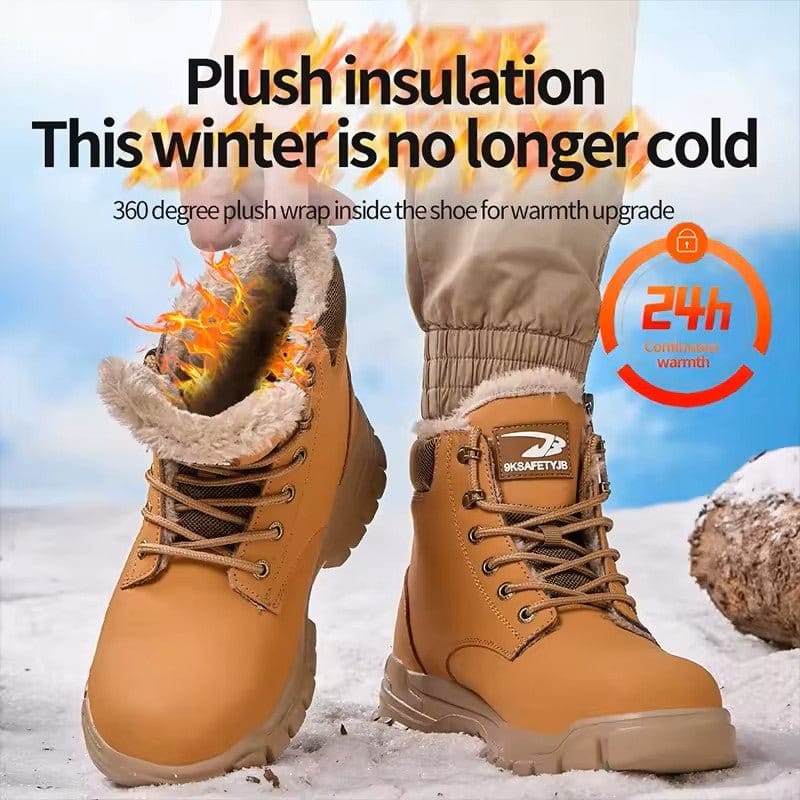 Warrior – Men's Steel Toe Winter Boots
