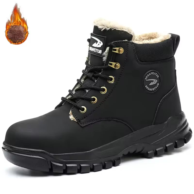 Warrior – Men's Steel Toe Winter Boots