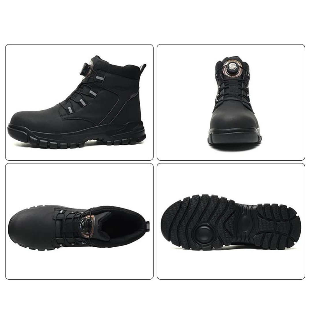 Warrior 2.0 – Men's Steel Toe Work Boots | Comfortable Fit